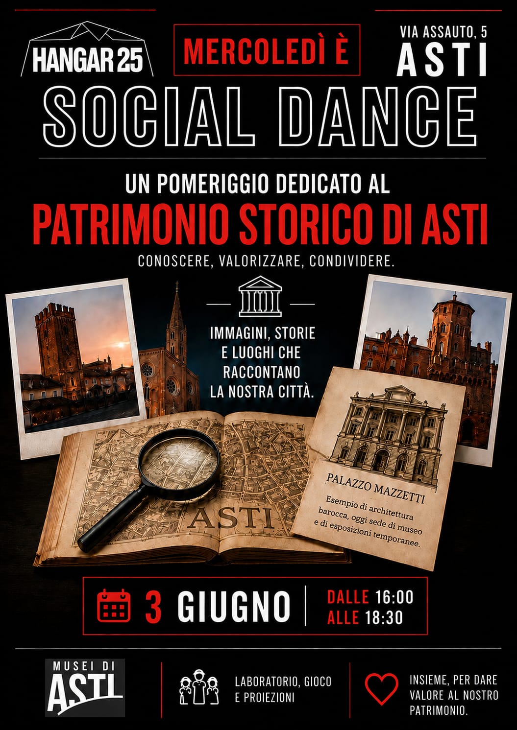 social dance: evento in collaborazione coi Musei di Asti