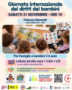 GIORNATA INTERNAZIONALE DEI DIRITTI DEI BAMBINI